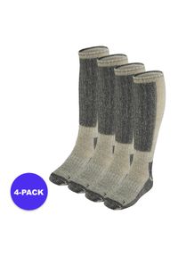 XTREME - Podkolanówki turystyczne dla dorosłych Medium Tracking 4 pary. Kolor: szary. Materiał: poliester, wełna, elastan. Sport: narciarstwo #1