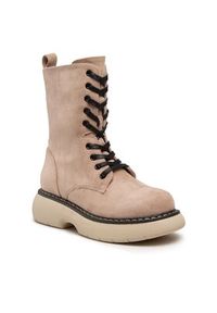 DeeZee Trzewiki ZAL90087-4 Beżowy. Kolor: beżowy. Materiał: materiał