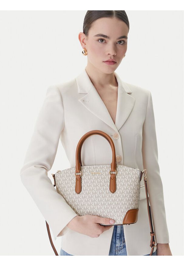 MICHAEL Michael Kors Torebka 30R6G1WS8B Écru. Kolor: kremowy. Materiał: skórzane