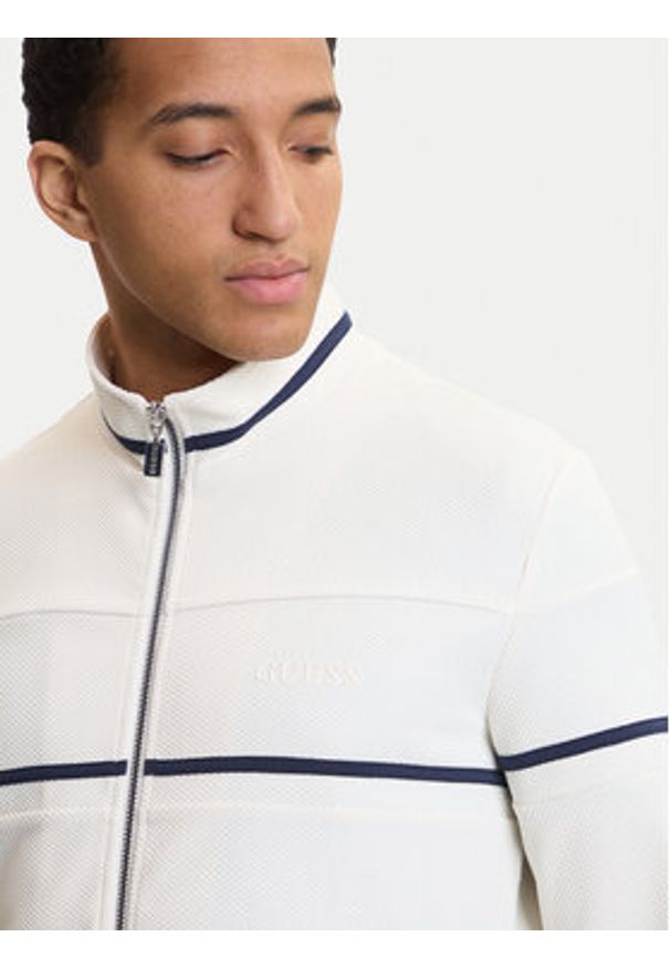 Guess Bluza Z6GQ29 K3212 Écru Regular Fit. Materiał: syntetyk