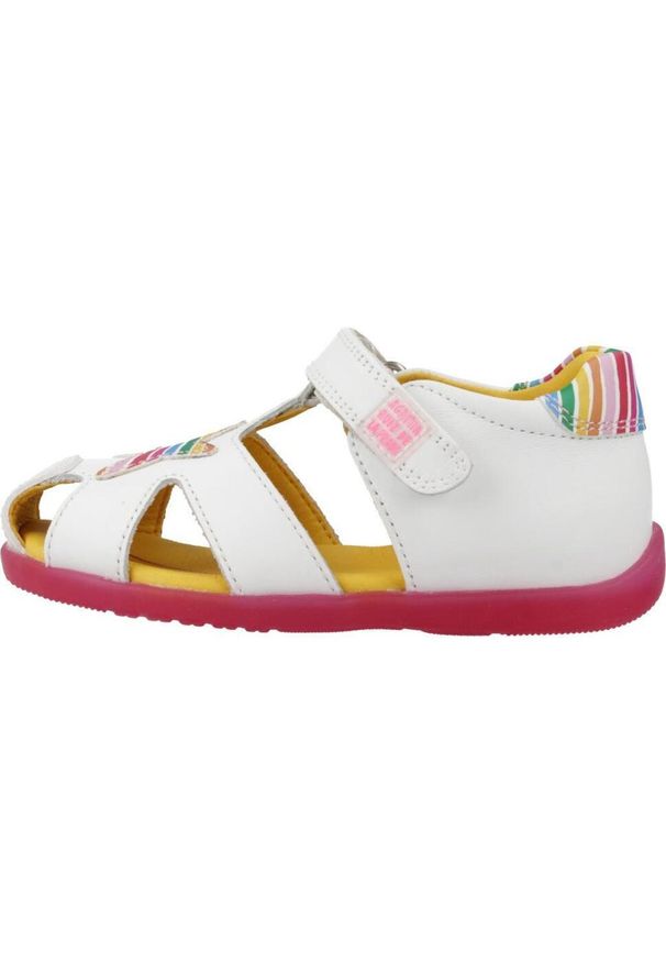 Agatha Ruiz de la Prada - Sandały AGATHA RUIZ DE LA PRADA 242900A Biały. Kolor: biały. Materiał: tkanina, skóra. Sezon: lato