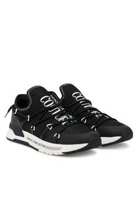 Versace Jeans Couture Sneakersy 79YA3SA6 ZS915 Czarny. Kolor: czarny. Materiał: materiał #5