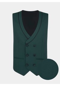 Pako Lorente - PAKO LORENTE – Kamizelka smokingowa P22SF-8S-005-Z-S. Materiał: poliester, wiskoza. Wzór: gładki. Styl: elegancki #1