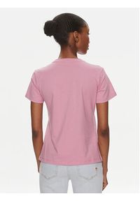 Pinko T-Shirt Quentin 100535 A1R7 Różowy Regular Fit. Kolor: różowy. Materiał: bawełna