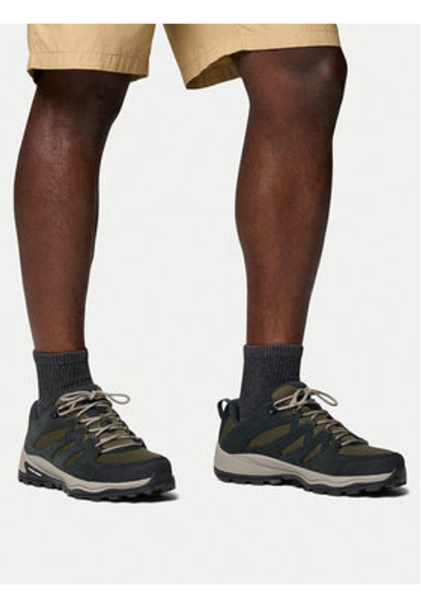 columbia - Columbia Trekkingi Redmond IV Breathe 2150221 Zielony. Kolor: zielony. Materiał: skóra, zamsz. Sport: turystyka piesza