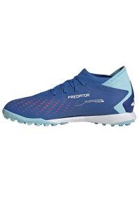 Adidas - Buty piłkarskie adidas Predator Accuracy.3 Tf M GZ0007 niebieskie. Zapięcie: sznurówki. Kolor: niebieski. Materiał: syntetyk, guma. Sport: piłka nożna #3