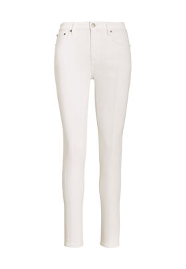 Lauren Ralph Lauren - LAUREN RALPH LAUREN Jeansy 200926078001 Biały Skinny Fit. Kolor: biały