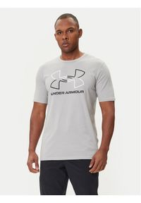 Under Armour T-Shirt Ua Gl Foundation Update Ss 1382915-011 Szary Loose Fit. Kolor: szary. Materiał: bawełna