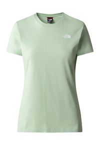 The North Face T-Shirt Simple Dome NF0A4T1A Zielony Regular Fit. Kolor: zielony. Materiał: bawełna #2
