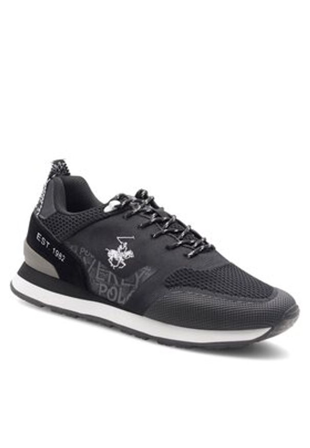 Beverly Hills Polo Club Sneakersy PASEO-01 Czarny. Kolor: czarny. Materiał: materiał