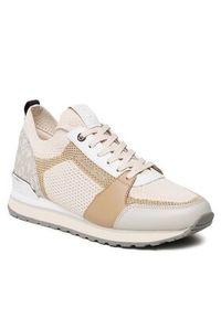 MICHAEL Michael Kors Sneakersy Billie Knit Trainer 43S3BIFS3D Beżowy. Kolor: beżowy. Materiał: materiał #2