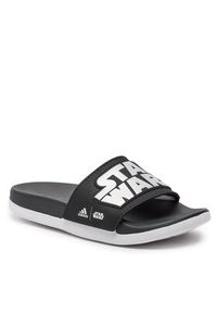 Adidas - adidas Klapki Star Wars adilette Comfort Slides Kids ID5237 Czarny. Kolor: czarny. Wzór: motyw z bajki #6