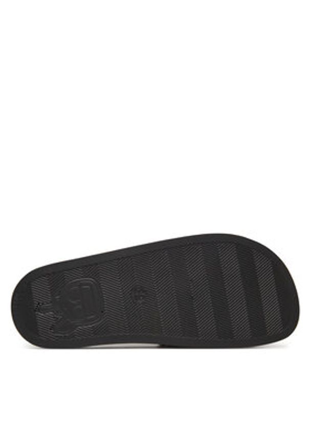 Karl Lagerfeld - KARL LAGERFELD Klapki KL80915 Czarny. Kolor: czarny. Materiał: syntetyk