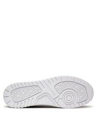 TOMMY HILFIGER - Tommy Hilfiger Sneakersy Basket Core Lite Lth Mix FM0FM05518 Granatowy. Kolor: niebieski. Materiał: skóra #5