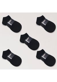 LEGEA - Skarpety techniczne treningowe Ghost - 25 par czarne. Kolor: czarny, wielokolorowy, biały. Materiał: akryl, elastan. Sport: fitness #1