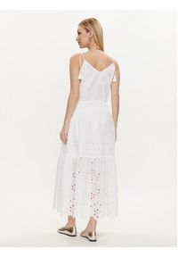 Pepe Jeans Sukienka letnia Dusana PL953480 Biały Regular Fit. Kolor: biały. Materiał: bawełna. Sezon: lato #3