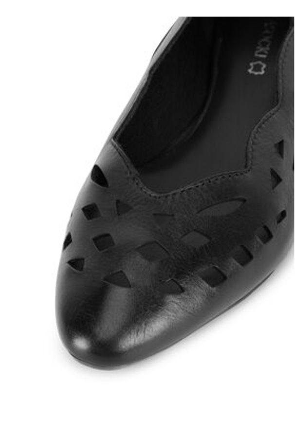 Lasocki Baleriny RST-KAJA-35 Czarny. Kolor: czarny. Materiał: skóra