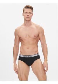 Emporio Armani Underwear Komplet 3 par slipów 111734 4R717 50620 Czarny. Kolor: czarny. Materiał: bawełna