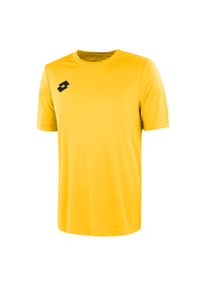 LOTTO - Koszulka piłkarska dla dzieci Lotto JR Elite. Kolor: żółty. Sport: piłka nożna