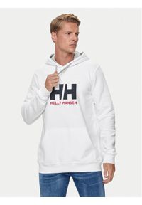 Helly Hansen Bluza Hh Logo 33977 Biały Regular Fit. Kolor: biały. Materiał: bawełna #1