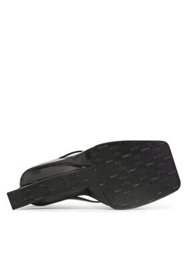 melissa - Melissa Japonki Glass Heel Ad 35801 Czarny. Kolor: czarny