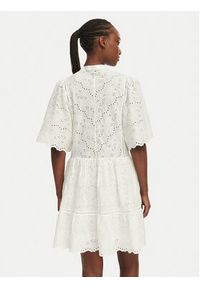 BOSS Sukienka letnia C_Denvita 50559091 Biały Regular Fit. Kolor: biały. Materiał: bawełna. Sezon: lato #5