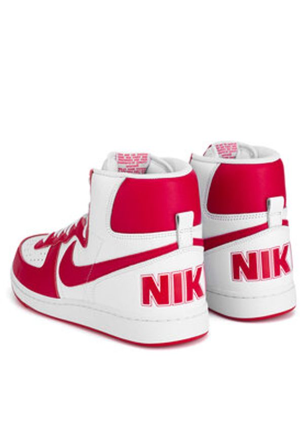 Nike Sneakersy Terminator High FJ4454-100 Kolorowy. Materiał: skóra. Wzór: kolorowy