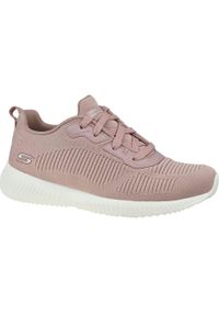 skechers - Buty Kobieta Skechers Bobs Sport Tough Talk róża. Okazja: na co dzień. Kolor: różowy. Materiał: tkanina, materiał, syntetyk. Model: Skechers Sport. Sport: turystyka piesza