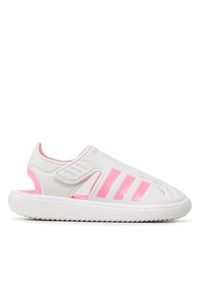 Adidas - adidas Sandały Summer Closed Toe Water Sandals H06320 Biały. Kolor: biały. Materiał: syntetyk #3