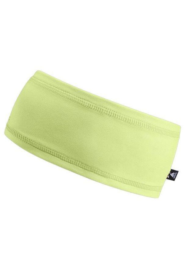 Odlo - Opaska ODLO Polyknit Wam Headband. Kolor: zielony
