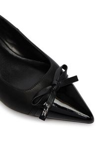 Karl Lagerfeld - KARL LAGERFELD Czółenka Pasha KL30119A Czarny. Kolor: czarny. Materiał: skóra #2