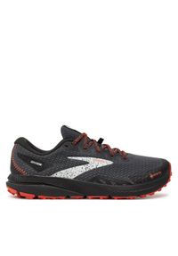 Brooks Buty do biegania Divide 4 GTX 110404 1D 084 Czarny. Kolor: czarny. Materiał: materiał #1