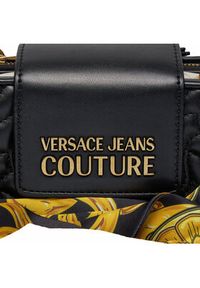Versace Jeans Couture Torebka 75VA4BA8 Czarny. Kolor: czarny. Materiał: skórzane