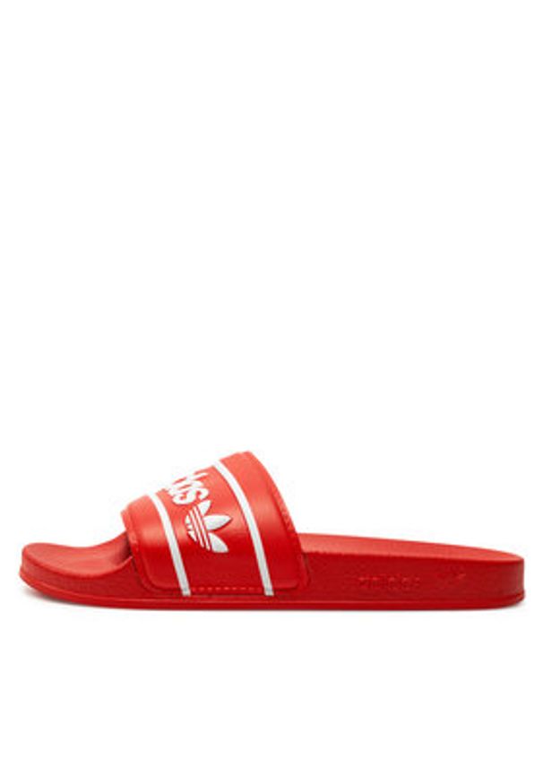 Adidas - adidas Klapki Adilette ID5796 Czerwony. Kolor: czerwony