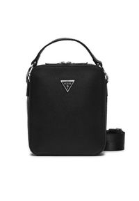 Guess Saszetka Torino HMTOSA P4253 Czarny. Kolor: czarny. Materiał: skóra #1