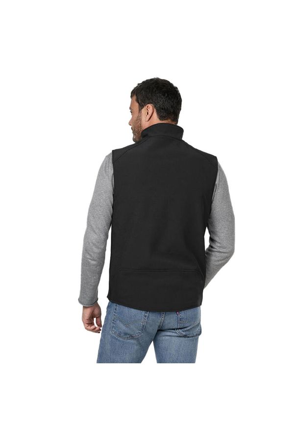 G-HEAT - Męska kamizelka EVO Odporna na wiatr, hydrofobowa i wodoodporna. Kolor: czarny. Długość rękawa: bez rękawów. Sezon: zima. Sport: narciarstwo