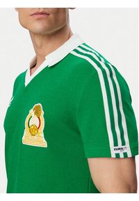 Adidas - adidas Koszulka techniczna Mexico Home Jersey 1986 JN3710 Zielony Slim Fit. Kolor: zielony. Materiał: syntetyk #3
