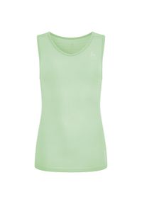 Koszulka damska Odlo PERFORMANCE X-LIGHT BL TOP v-neck singlet. Kolor: zielony