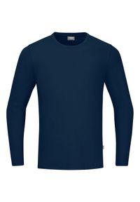 Koszulka z długim rękawem Jako Organic. Kolor: niebieski. Materiał: bawełna. Długość rękawa: długi rękaw. Długość: długie #1