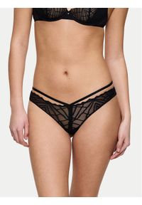 Triumph Stringi That Night In Vegas 10224867 Czarny. Kolor: czarny. Materiał: syntetyk