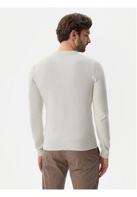Guess Sweter M5GR02 Z3MH1 Granatowy Regular Fit. Kolor: beżowy. Materiał: bawełna #4