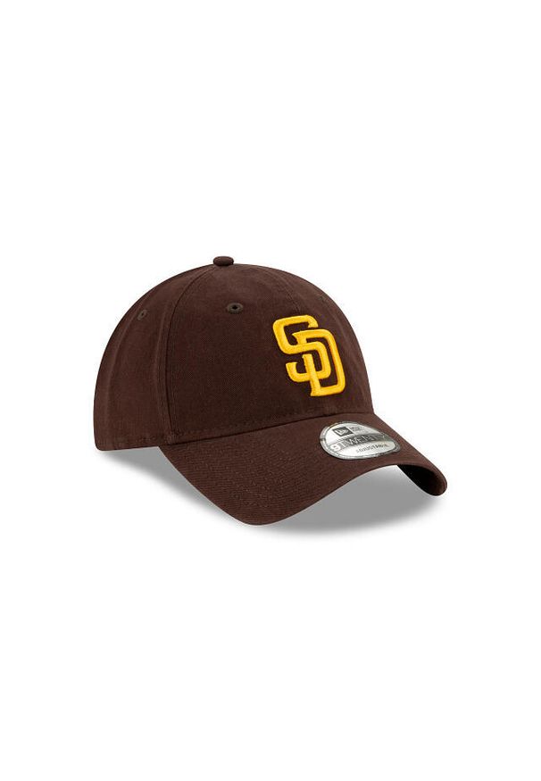 Czapka z daszkiem New Era San Diego Padres 9TWENTY MLB Core Classic. Kolor: brązowy