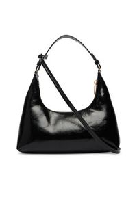 Calvin Klein Torebka Foil Logo Glossy LV04F3737G Czarny. Kolor: czarny. Materiał: skórzane #6