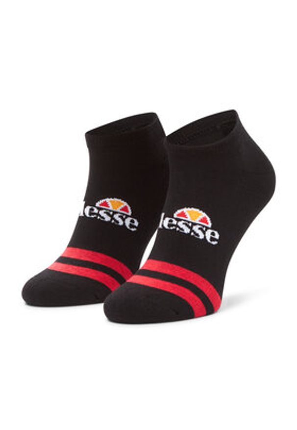Ellesse Zestaw 3 par niskich skarpet męskich Melna SAAC0876 Czarny. Kolor: czarny. Materiał: materiał
