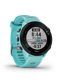 GARMIN - Garmin Forerunner 55 turkusowy. Rodzaj zegarka: smartwatch. Kolor: turkusowy. Materiał: materiał. Styl: retro, sportowy, casual, młodzieżowy #4