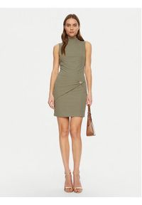 Guess Sukienka dzianinowa W5RK24 KAQL2 Zielony Regular Fit. Kolor: zielony. Materiał: syntetyk #2