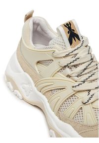 Patrizia Pepe Sneakersy 8Z0043/V035-F2L9 Beżowy. Kolor: beżowy. Materiał: materiał