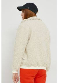 Kangol bluza unisex kolor beżowy gładka. Kolor: beżowy. Wzór: gładki #7