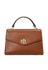 Lauren Ralph Lauren - LAUREN RALPH LAUREN Torebka 431968761001 Brązowy. Kolor: brązowy. Materiał: skórzane #3