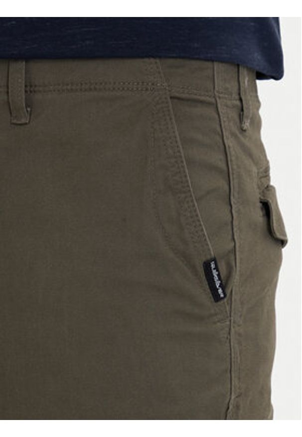 Quiksilver Szorty materiałowe MW Cargo EQYWS03912 Zielony Regular Fit. Kolor: zielony. Materiał: bawełna